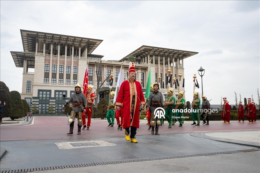 Külliye'de Ramazan etkinlikleri kapsamında "Ramazan Alayı" düzenlendi