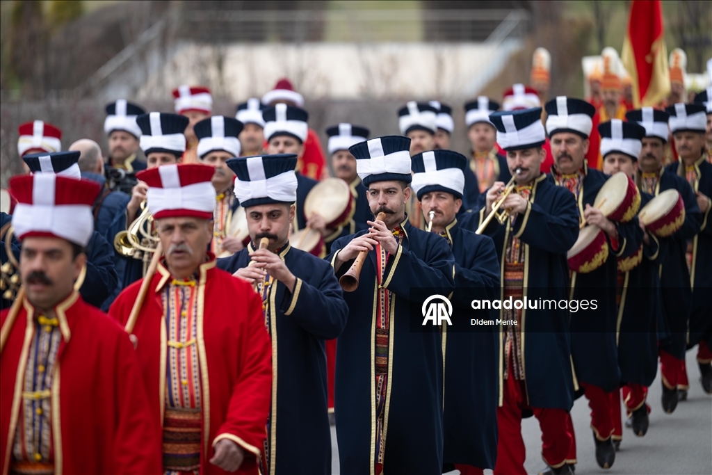 Külliye'de Ramazan etkinlikleri kapsamında "Ramazan Alayı" düzenlendi