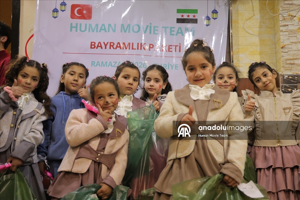 دمشق.. جمعيتان تركيتان تنظمان فعالية للأطفال في مخيم اليرموك