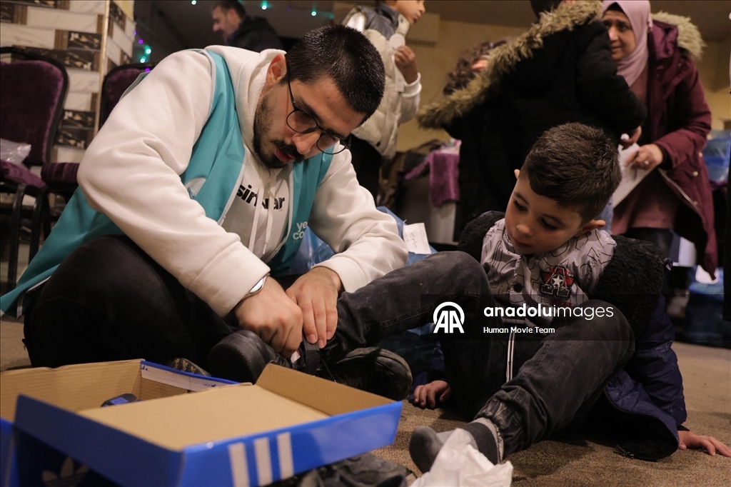 دمشق.. جمعيتان تركيتان تنظمان فعالية للأطفال في مخيم اليرموك