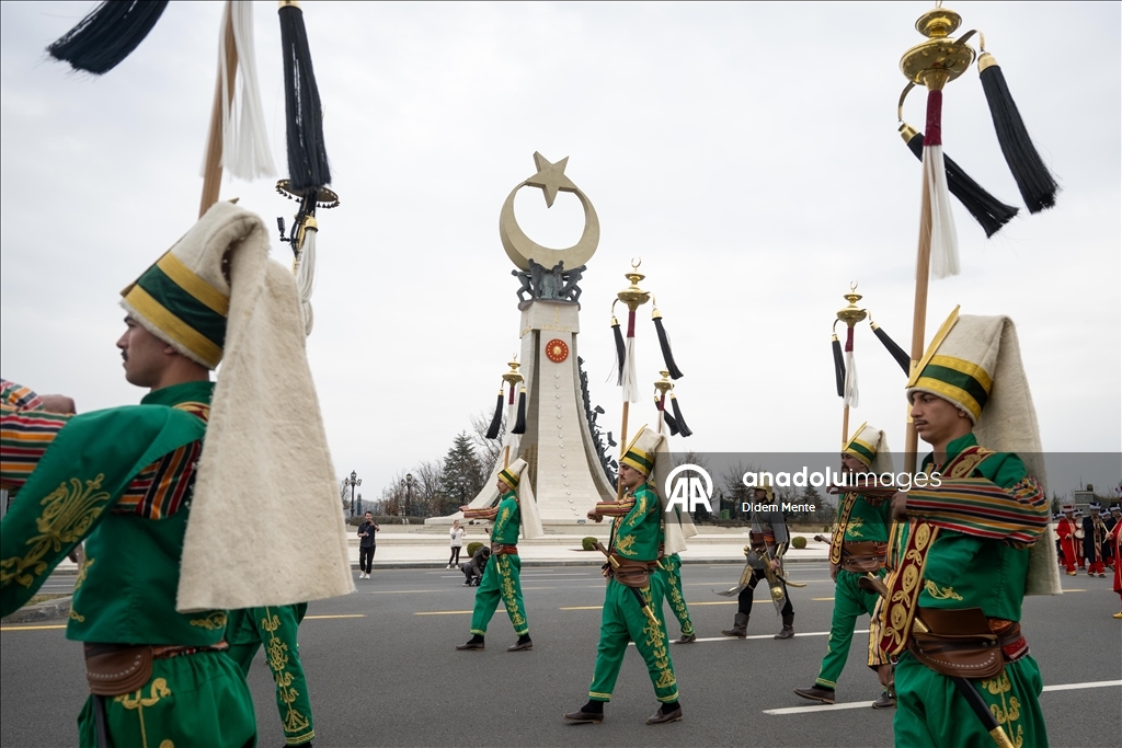 Külliye'de Ramazan etkinlikleri kapsamında "Ramazan Alayı" düzenlendi