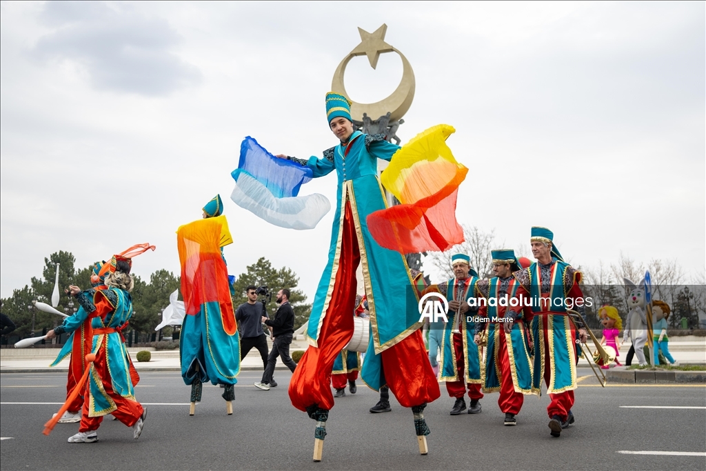 Külliye'de Ramazan etkinlikleri kapsamında "Ramazan Alayı" düzenlendi