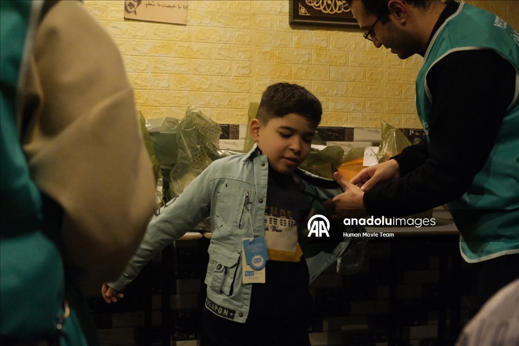 دمشق.. جمعيتان تركيتان تنظمان فعالية للأطفال في مخيم اليرموك