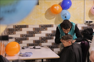 دمشق.. جمعيتان تركيتان تنظمان فعالية للأطفال في مخيم اليرموك