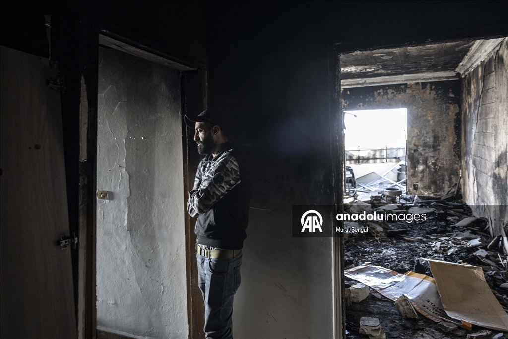 İsrail ordusu Lübnan'ın güneyindeki Şerhabil beldesine hava saldırısı düzenledi