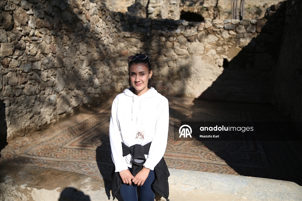 В античном городе возрастом 3 тысячи лет обнаружена мозаика с надписью «пусть завистники лопнут»