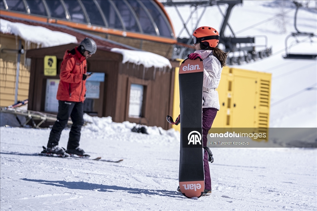 Горнолыжный центр Паландекен ожидает полную загрузку на праздничные выходные
