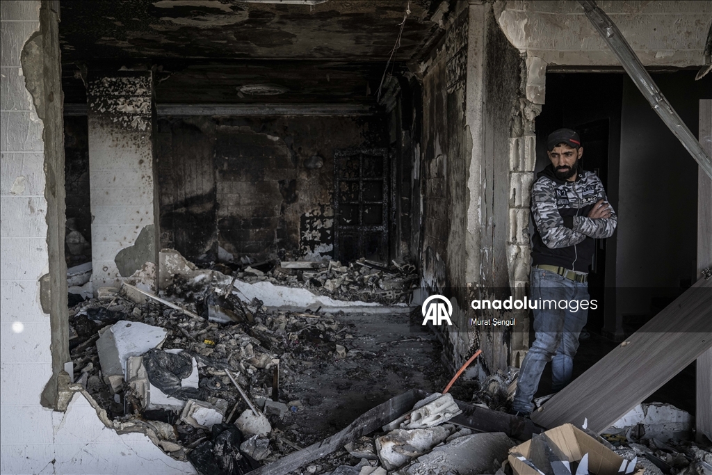 İsrail ordusu Lübnan'ın güneyindeki Şerhabil beldesine hava saldırısı düzenledi