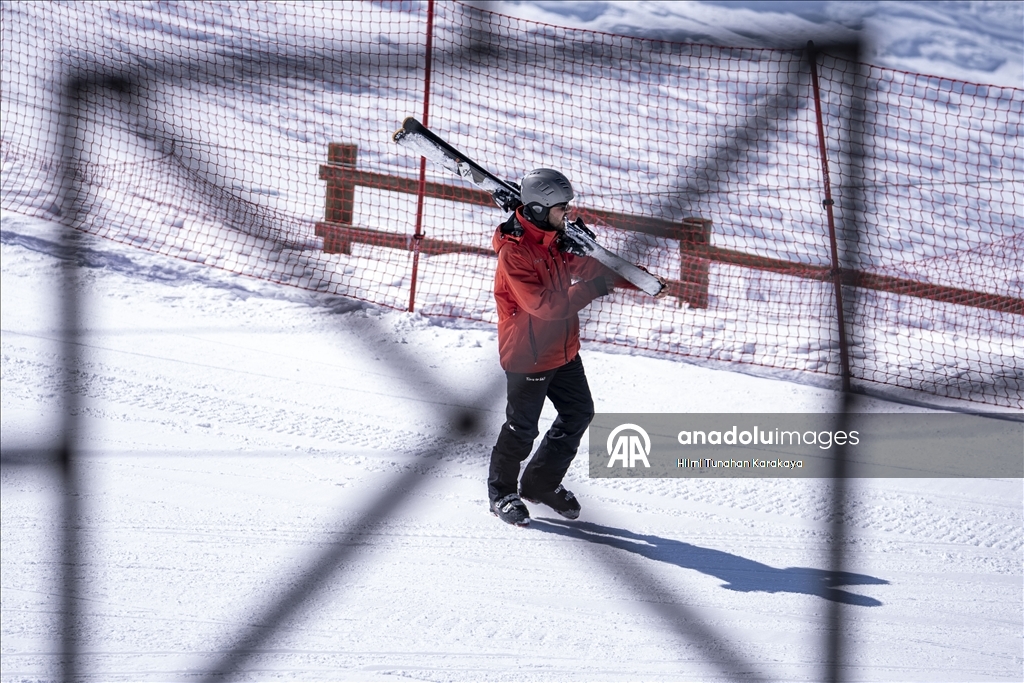 Горнолыжный центр Паландекен ожидает полную загрузку на праздничные выходные