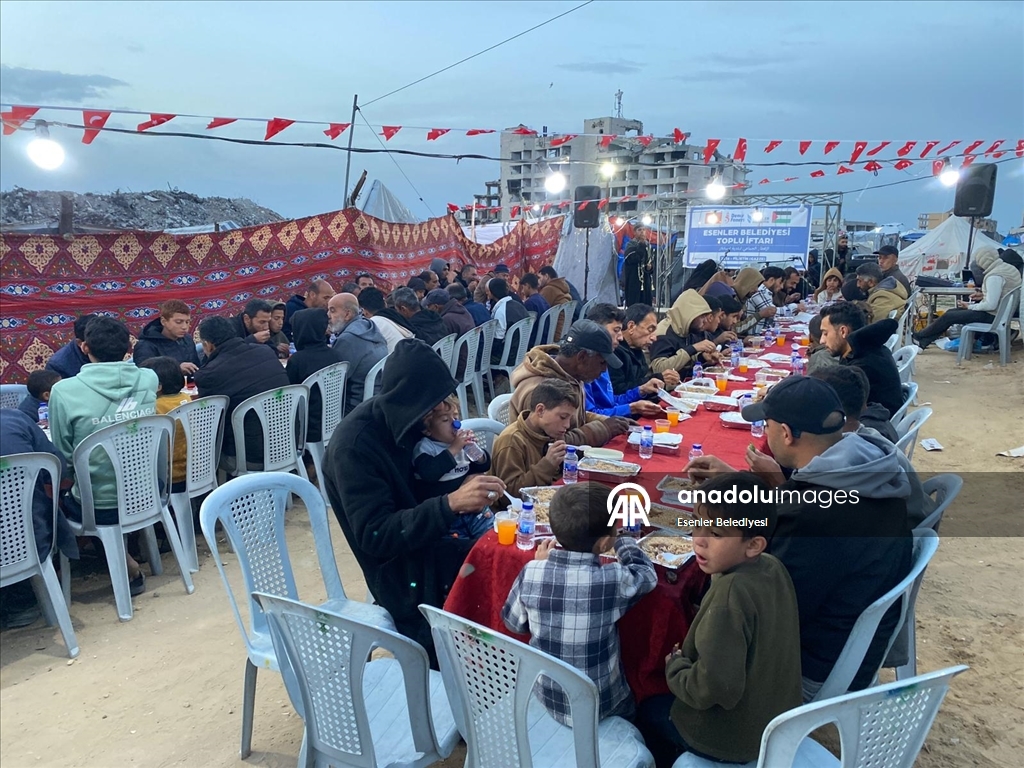 Ифтар из Эсенлера для жителей Газы