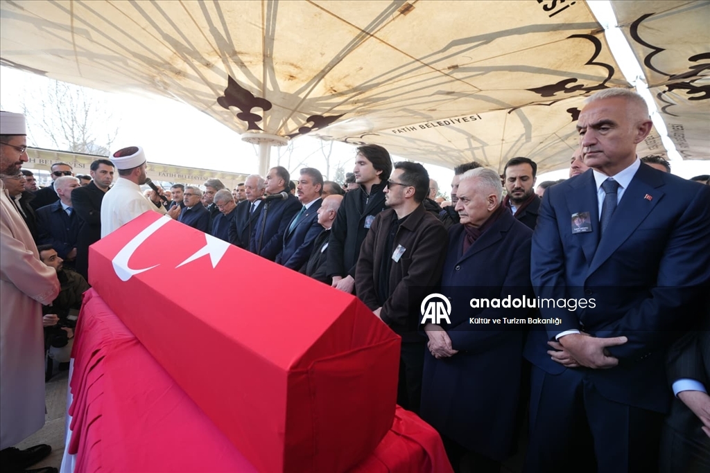 Prof. Dr. İlber Ortaylı için Fatih Camisi'nde cenaze töreni düzenlendi