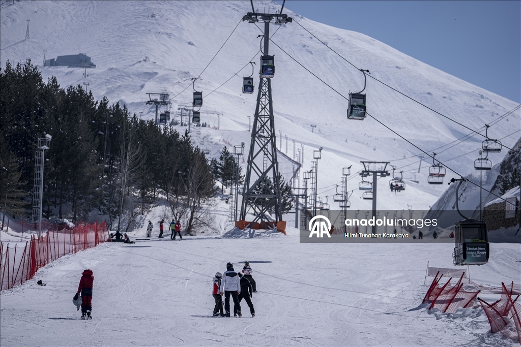 Горнолыжный центр Паландекен ожидает полную загрузку на праздничные выходные