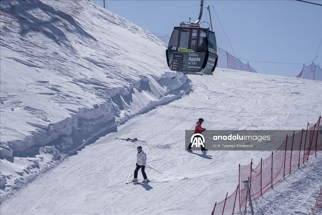 Горнолыжный центр Паландекен ожидает полную загрузку на праздничные выходные