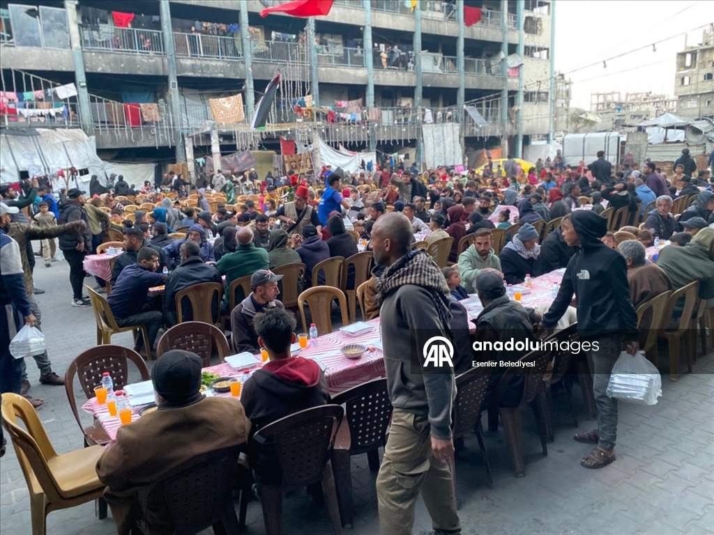 Ифтар из Эсенлера для жителей Газы