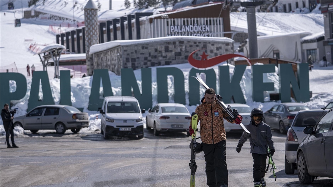 Palandöken Kayak Merkezi bayram tatilini dolu geçirecek