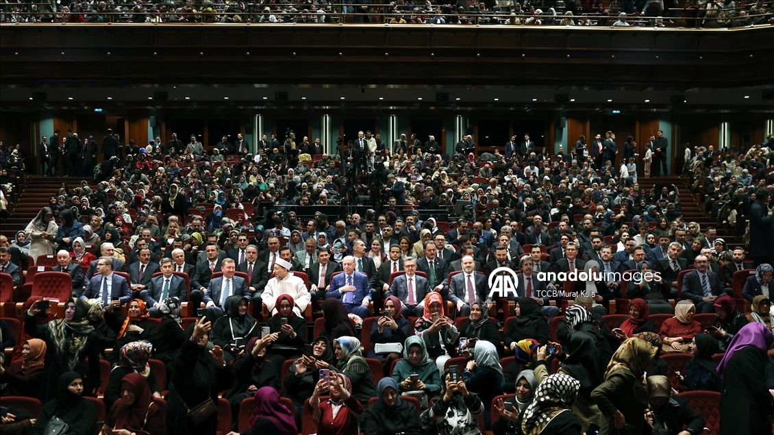 Cumhurbaşkanı Erdoğan, Kur'an-ı Kerim'i Güzel Okuma Yarışması Ödül Töreni'ne katıldı