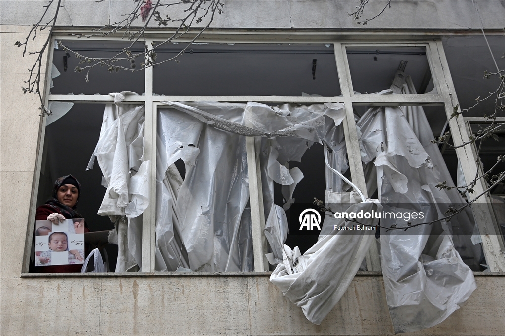 Tahran'ın güneyindeki Cevadiye ve Beryanek bölgesinde, ABD-İsrail saldırıları nedeniyle büyük yıkım oluştu