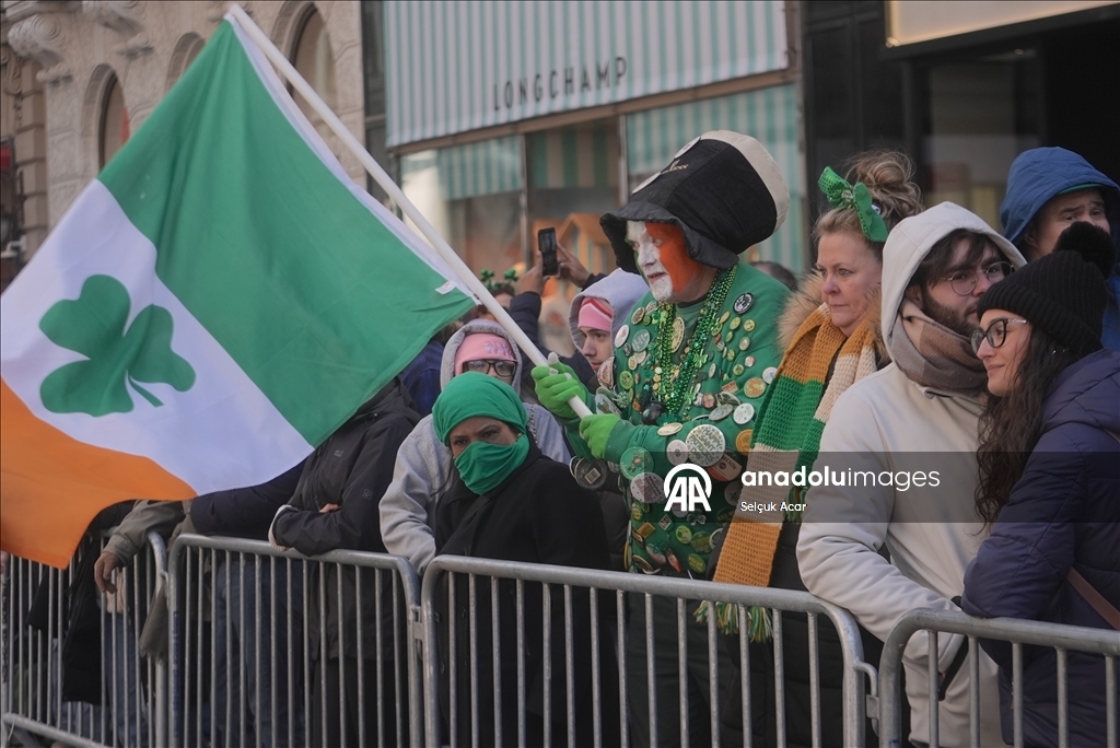В Нью-Йорке прошел 265-й традиционный парад в честь Дня святого Патрика