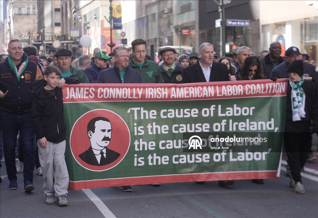 В Нью-Йорке прошел 265-й традиционный парад в честь Дня святого Патрика