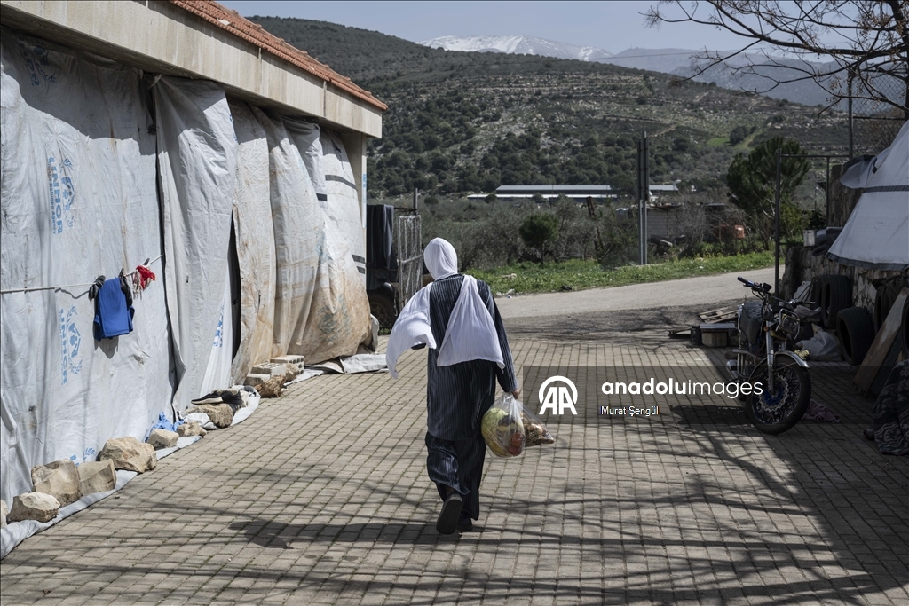 Lübnan’da yerinden edilen ailelerin zor yaşamı