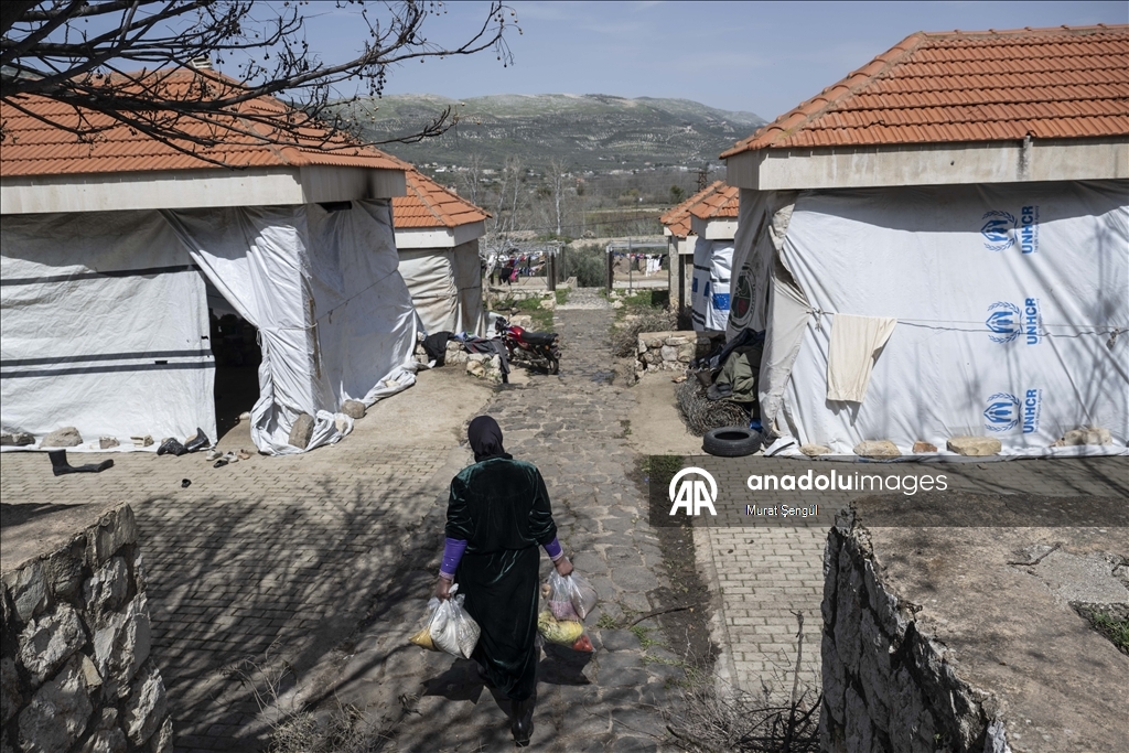 Lübnan’da yerinden edilen ailelerin zor yaşamı