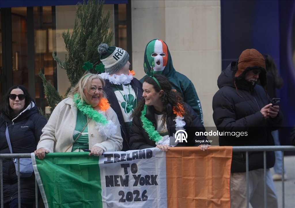 В Нью-Йорке прошел 265-й традиционный парад в честь Дня святого Патрика