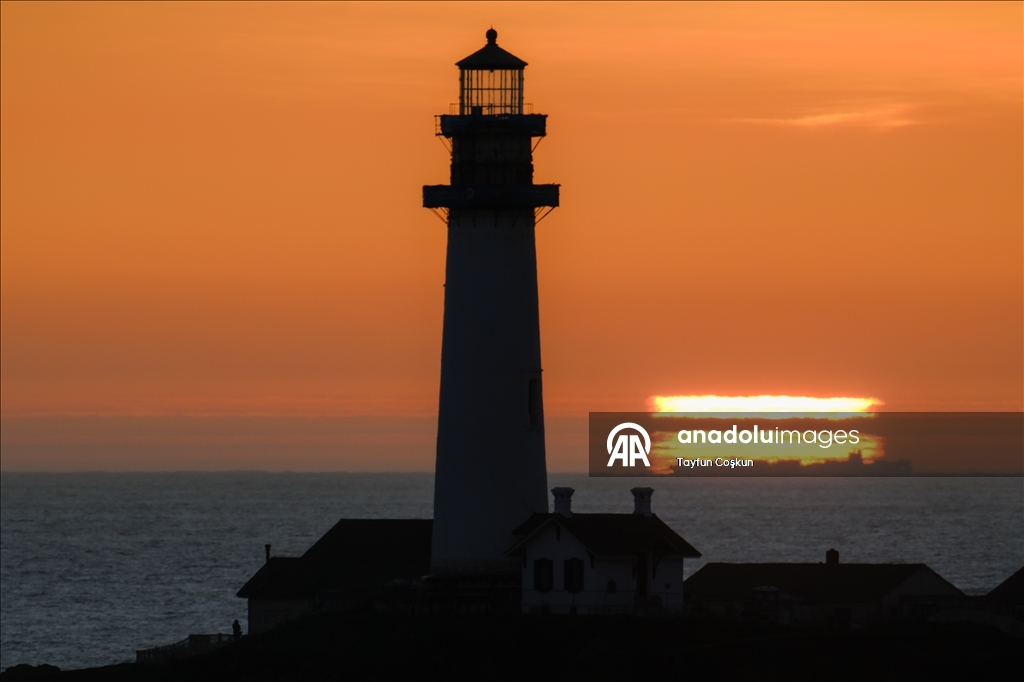 Закат в Калифорнии