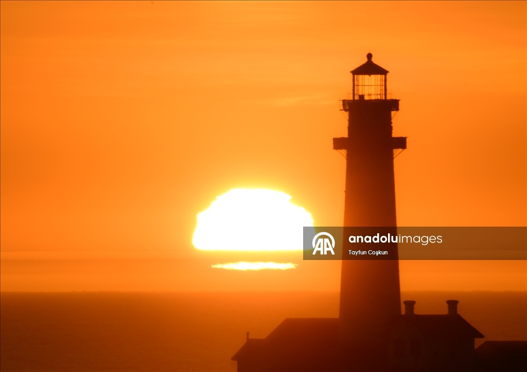 Закат в Калифорнии