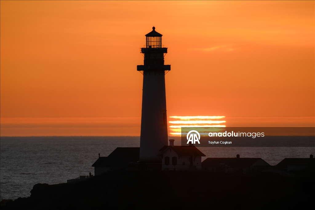 Закат в Калифорнии