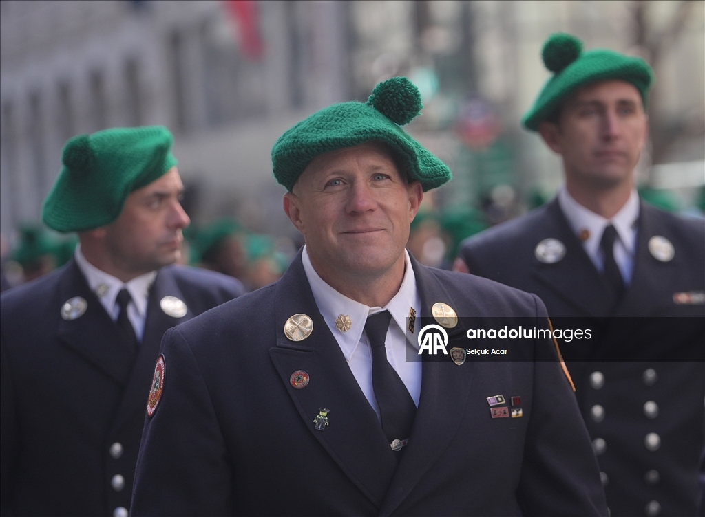 В Нью-Йорке прошел 265-й традиционный парад в честь Дня святого Патрика