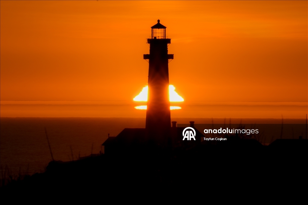 Закат в Калифорнии