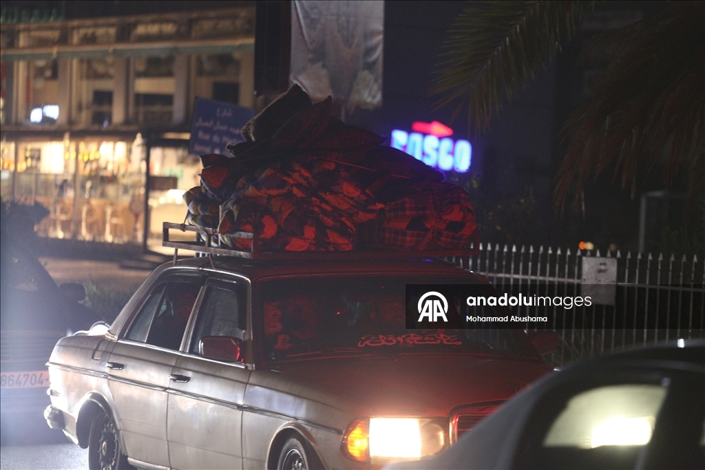 После угрозы эвакуации и нападения со стороны Израиля из ливанского города Сура наблюдается волна миграции на север