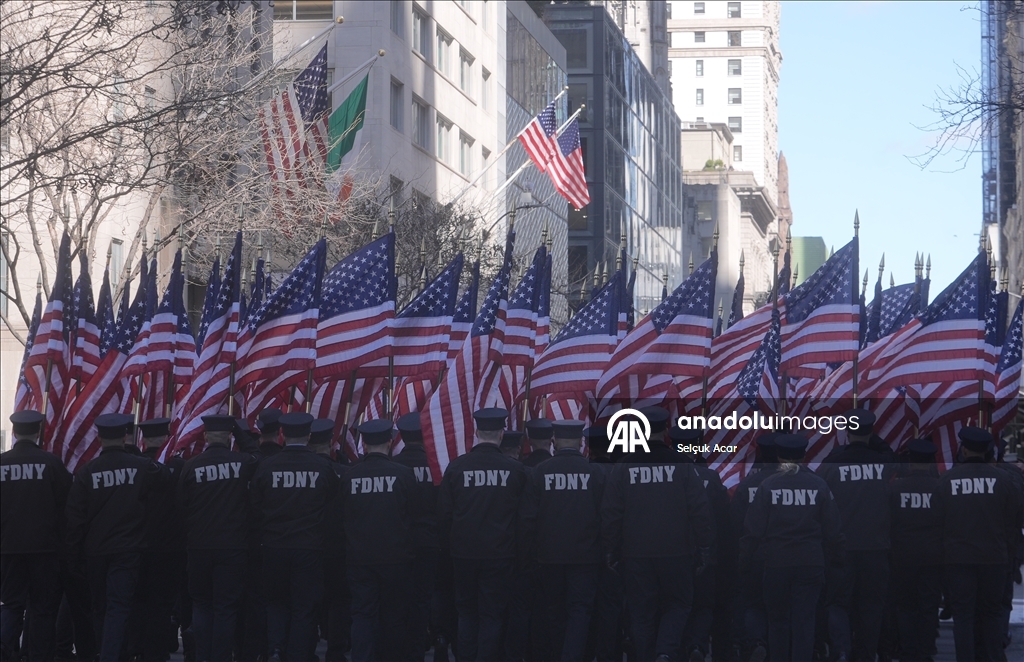 В Нью-Йорке прошел 265-й традиционный парад в честь Дня святого Патрика