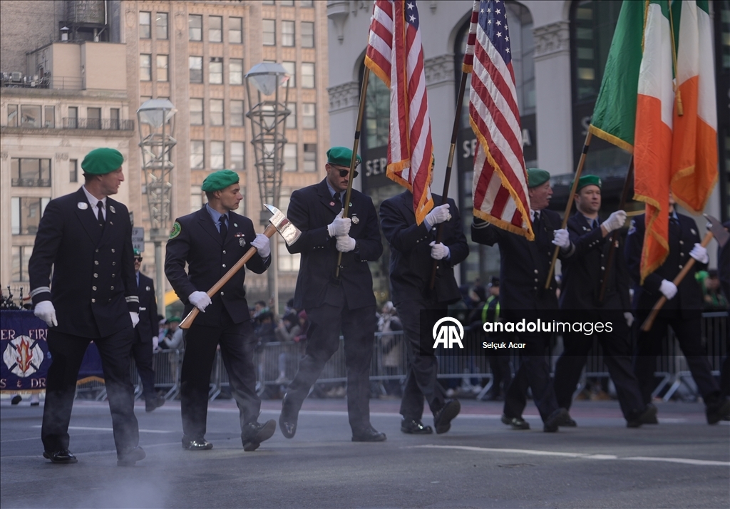 В Нью-Йорке прошел 265-й традиционный парад в честь Дня святого Патрика