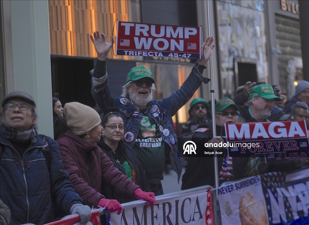 В Нью-Йорке прошел 265-й традиционный парад в честь Дня святого Патрика