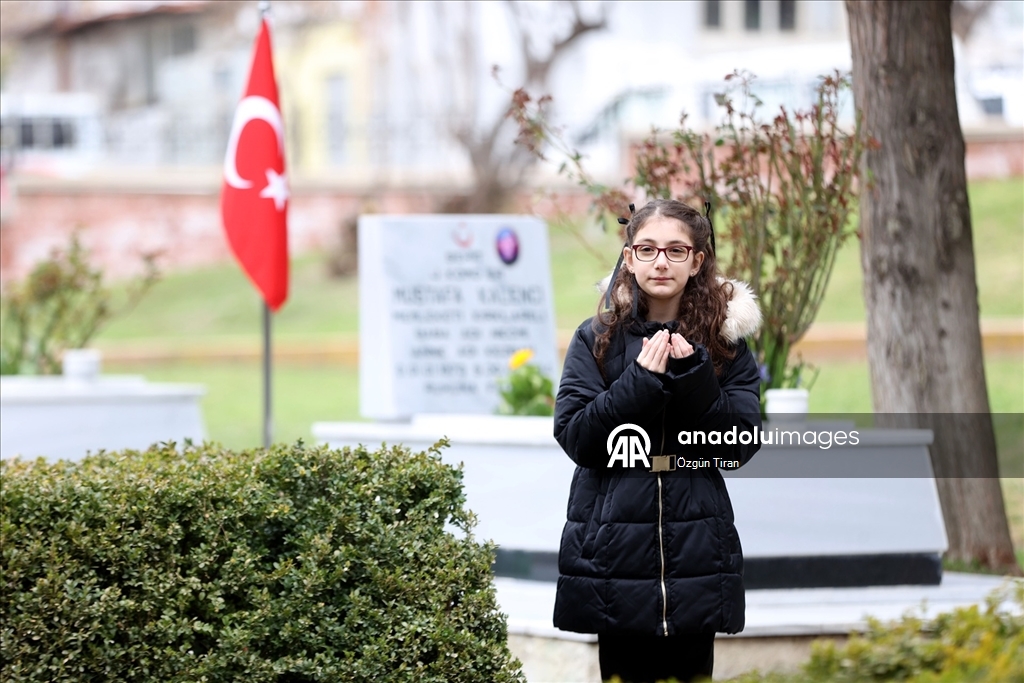 Kırklareli'nde 18 Mart Şehitleri Anma Günü ve Çanakkale Deniz Zaferi dolayısıyla tören yapıldı