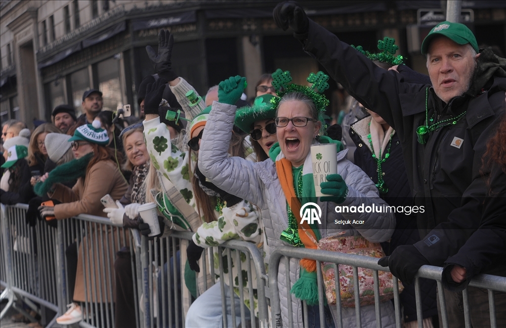 В Нью-Йорке прошел 265-й традиционный парад в честь Дня святого Патрика