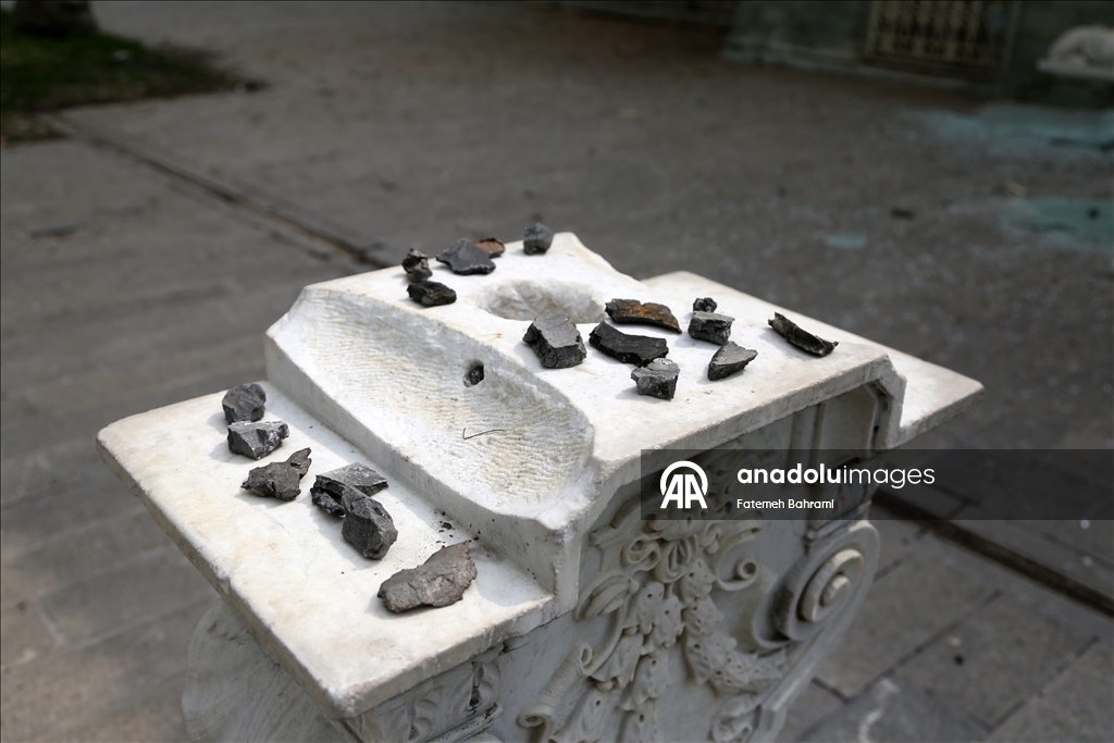 ABD-İsrail saldırılarında Tahran'daki tarihi Sadabad Sarayı hasar gördü