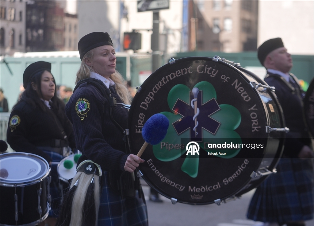 В Нью-Йорке прошел 265-й традиционный парад в честь Дня святого Патрика