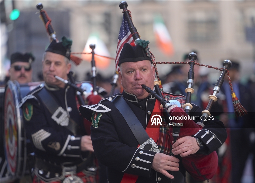 В Нью-Йорке прошел 265-й традиционный парад в честь Дня святого Патрика