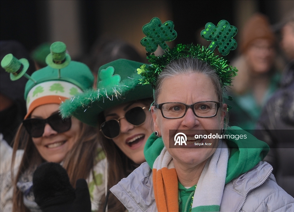 В Нью-Йорке прошел 265-й традиционный парад в честь Дня святого Патрика