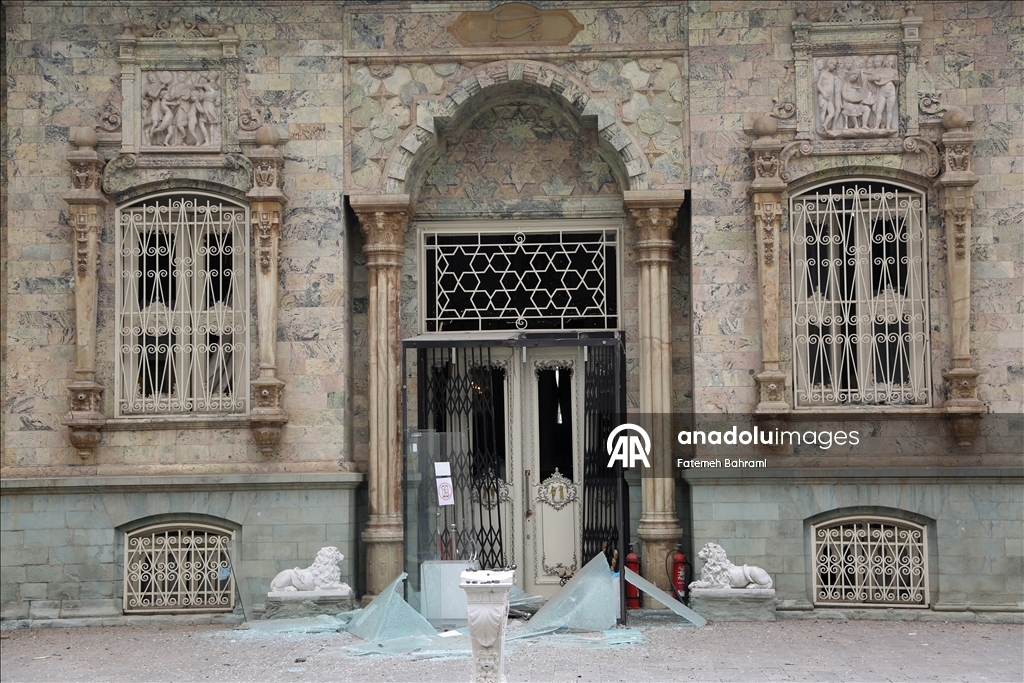ABD-İsrail saldırılarında Tahran'daki tarihi Sadabad Sarayı hasar gördü