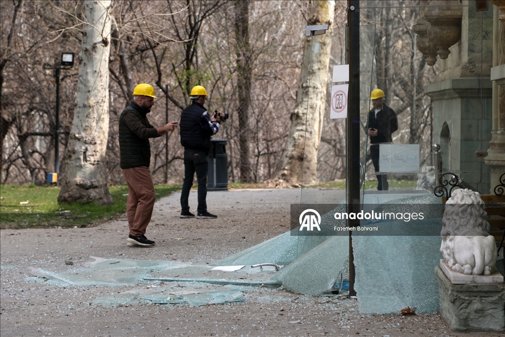 ABD-İsrail saldırılarında Tahran'daki tarihi Sadabad Sarayı hasar gördü