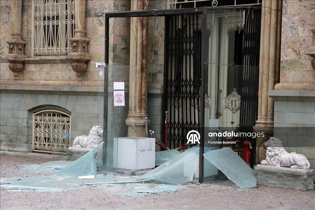 ABD-İsrail saldırılarında Tahran'daki tarihi Sadabad Sarayı hasar gördü