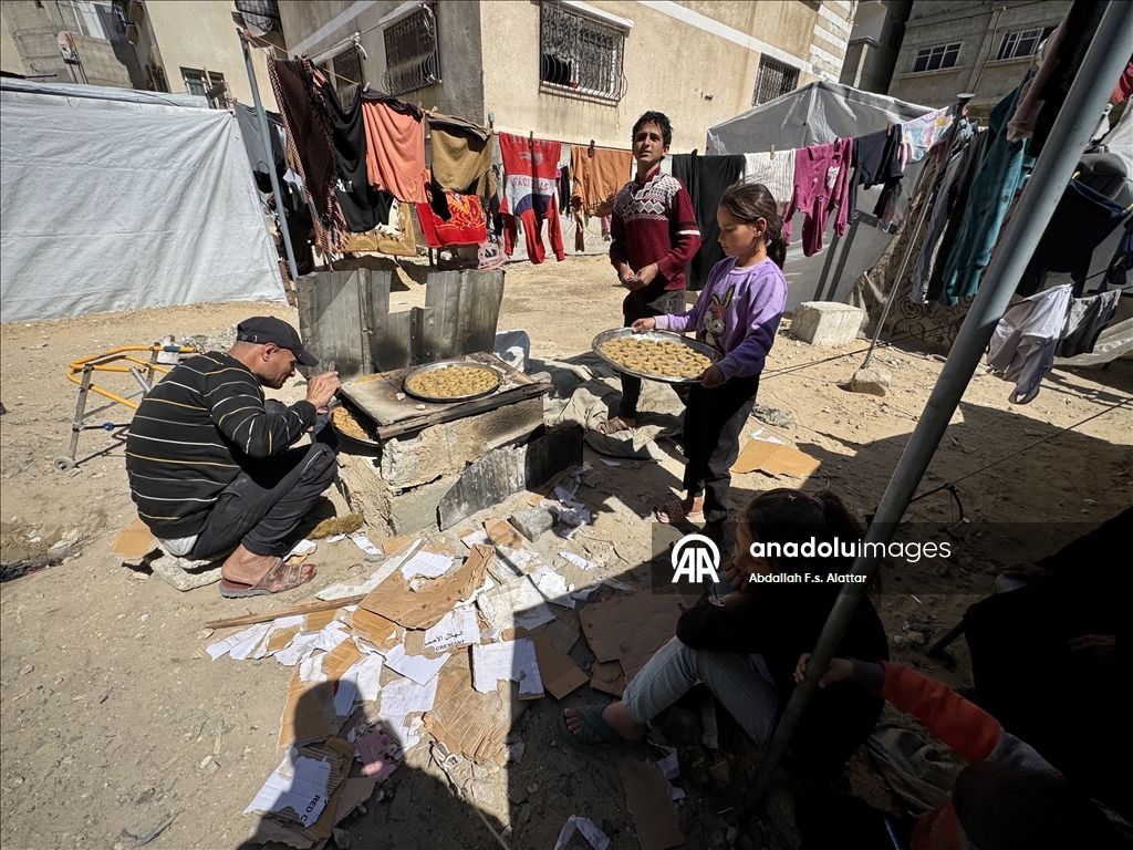 В Газе праздничное печенье готовят в условиях крайней нехватки