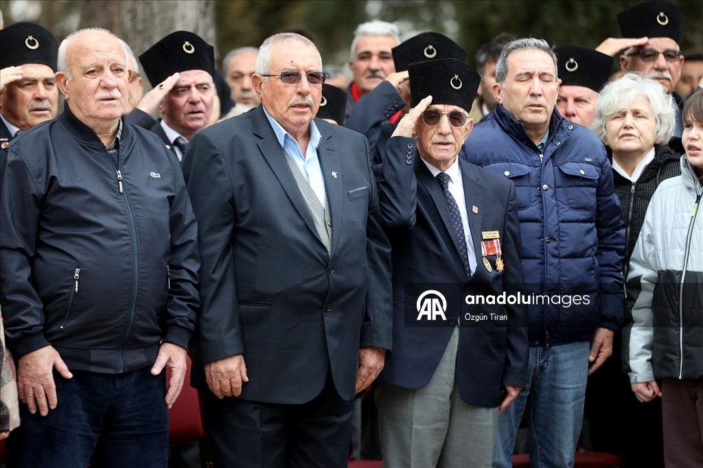Kırklareli'nde 18 Mart Şehitleri Anma Günü ve Çanakkale Deniz Zaferi dolayısıyla tören yapıldı