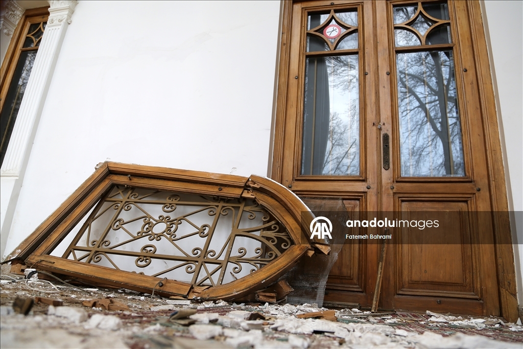 ABD-İsrail saldırılarında Tahran'daki tarihi Sadabad Sarayı hasar gördü