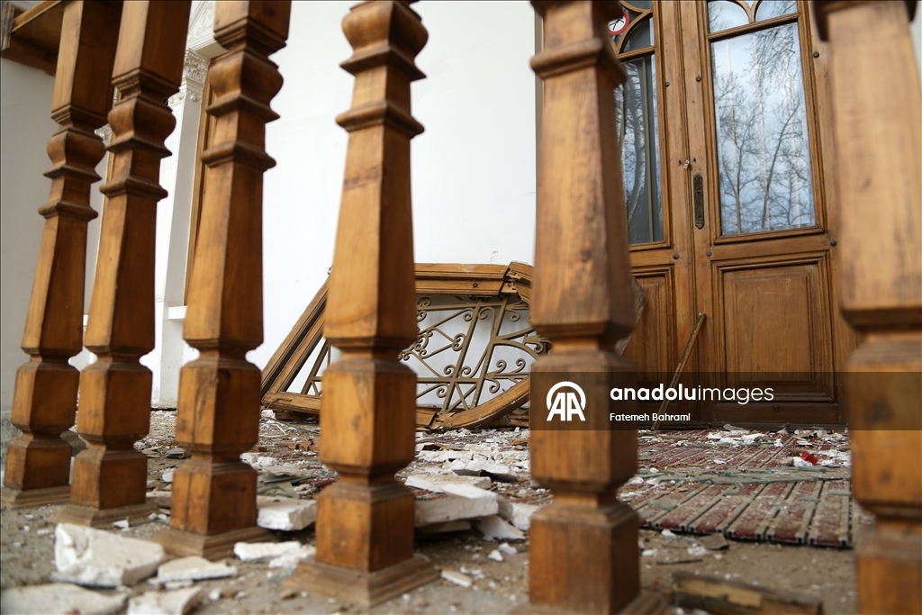 ABD-İsrail saldırılarında Tahran'daki tarihi Sadabad Sarayı hasar gördü