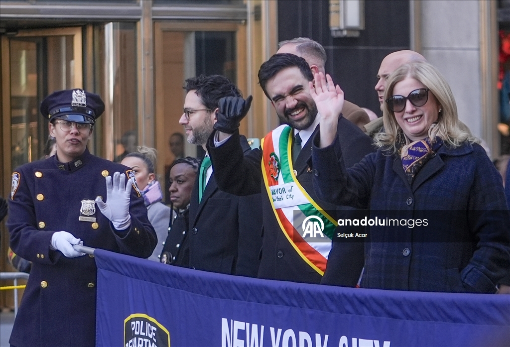 В Нью-Йорке прошел 265-й традиционный парад в честь Дня святого Патрика
