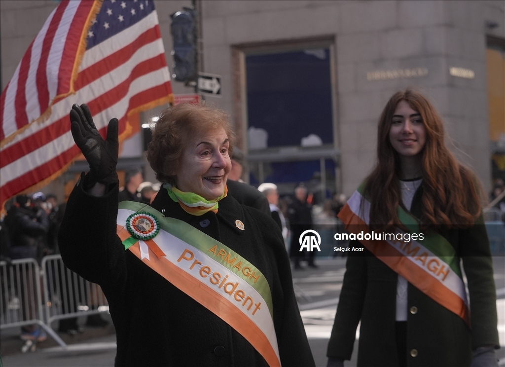 В Нью-Йорке прошел 265-й традиционный парад в честь Дня святого Патрика